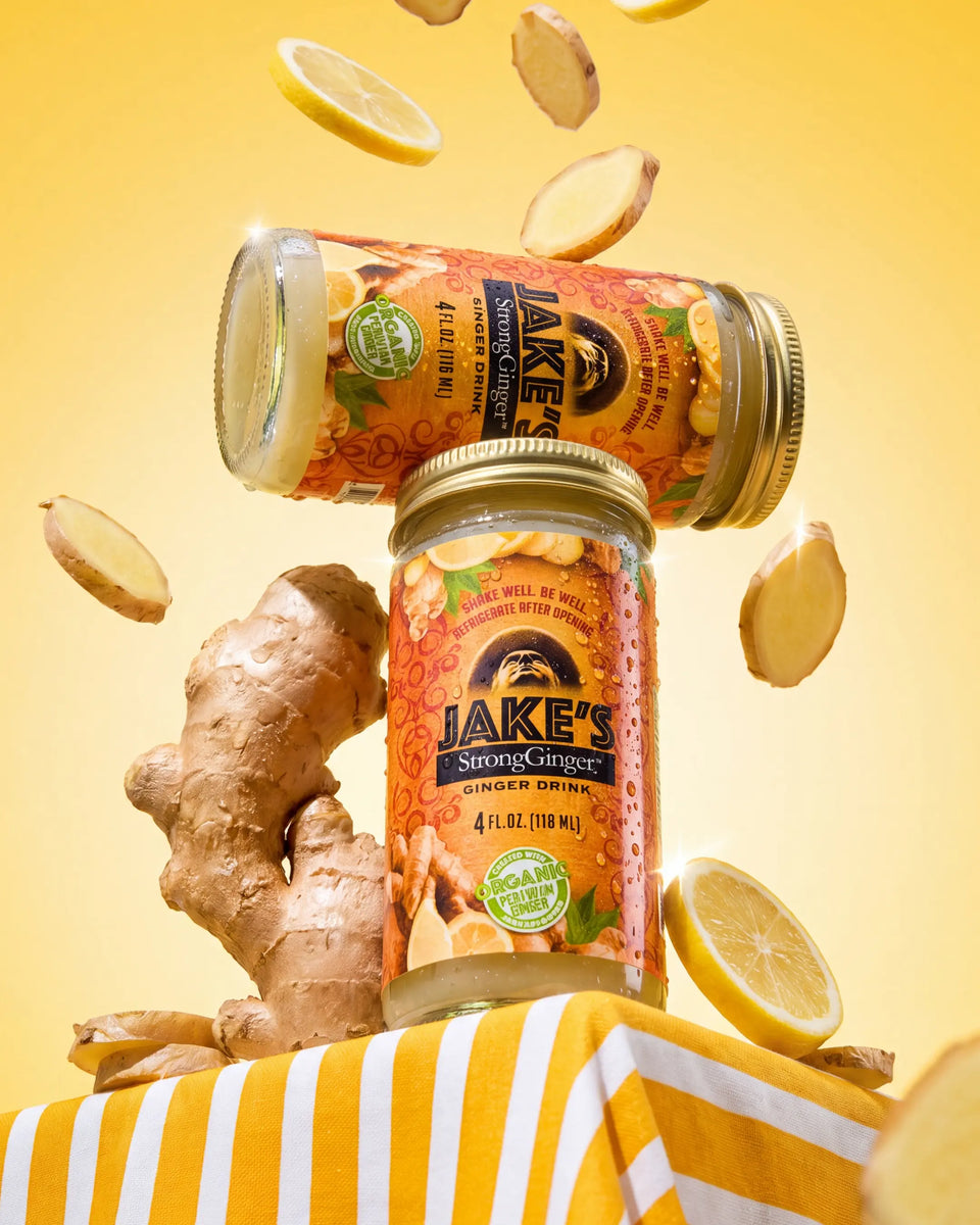 Premium Steeped Ginger Juice 4oz 12-Pack – Jake's