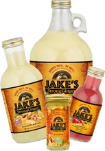 Load image into Gallery viewer, Premium Steeped Ginger Juice Adventure Pack featuring Jake's StrongGinger™ juices in various sizes.