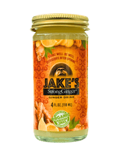 Load image into Gallery viewer, One bottle of Jake's StrongGinger organic ginger drink, a wellness beverage for digestion and immunity.