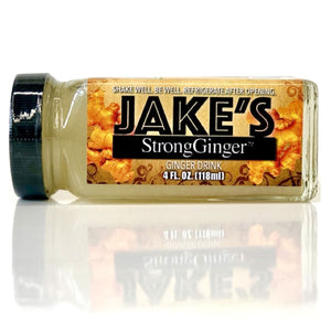 Jake's StrongGinger is available in 4-ounce bottles which fit perfectly in your purse, car, desk, or pretty much anywhere! Shop Jake's StrongGinger today!