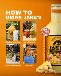 Jake's 32oz Organic StrongGinger™ Drink