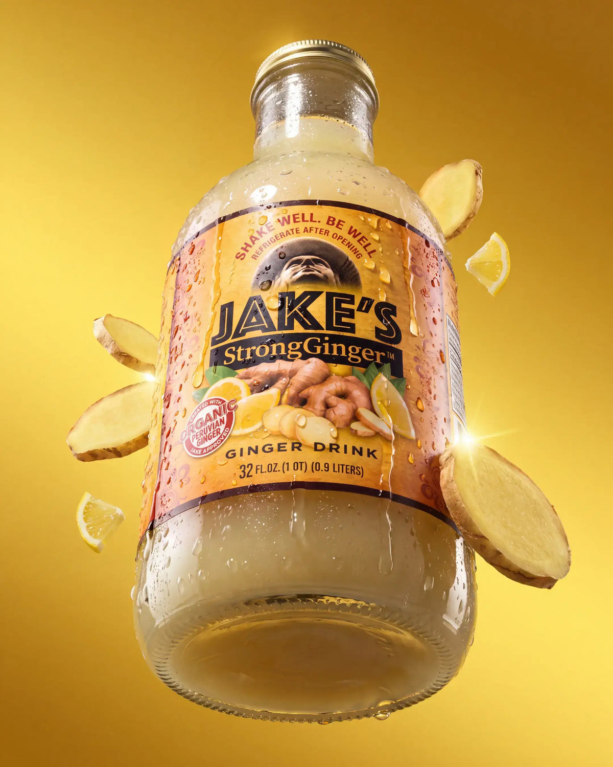 Jake's Bottle Organic Ginger Juice