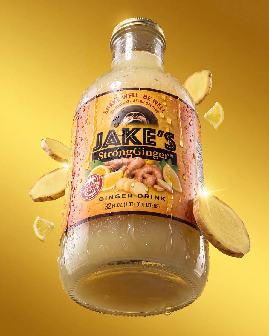 Jake's 32oz Bottle Organic Ginger Juice