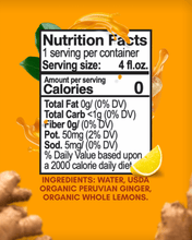 Load image into Gallery viewer, Jake&#39;s 4oz Organic StrongGinger Drink 12-Pack
