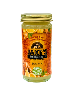 Jake's 4oz Organic StrongGinger Drink 12-Pack