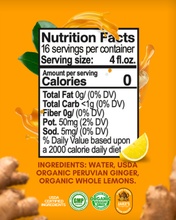 Load image into Gallery viewer, Jake&#39;s 64oz Organic StrongGinger Drink
