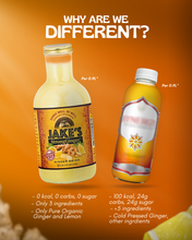 Load image into Gallery viewer, Jake&#39;s 32oz Organic StrongGinger™ Drink
