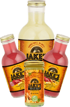 Load image into Gallery viewer, Premium Steeped Ginger Juice Love Pack featuring Jake's StrongGinger™ bottles in various sizes.
