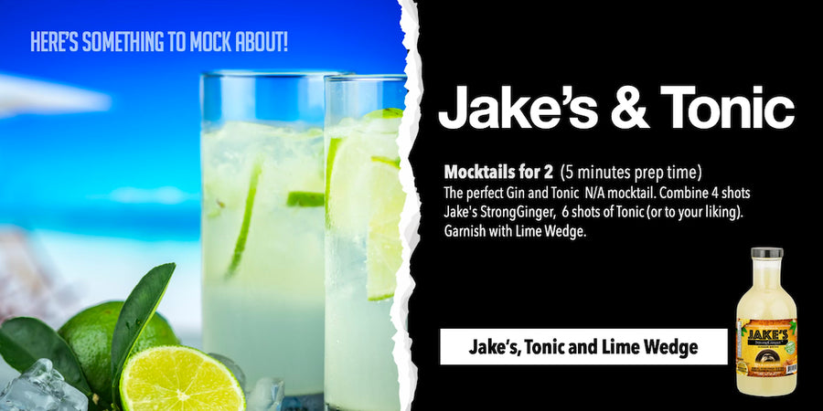 Jake's Gin and Tonic Mocktail