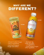 Load image into Gallery viewer, Jake&#39;s 4oz Organic StrongGinger Drink 12-Pack

