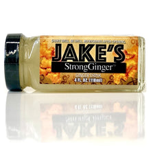 Load image into Gallery viewer, Jake&#39;s StrongGinger is available in 4-ounce bottles which fit perfectly in your purse, car, desk, or pretty much anywhere! Shop Jake&#39;s StrongGinger today!
